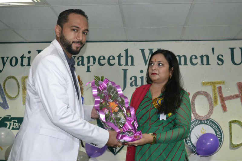 Chief Guest for World Physiotherapy Day on 8th september 2016 at Jaipur Women’s University!!