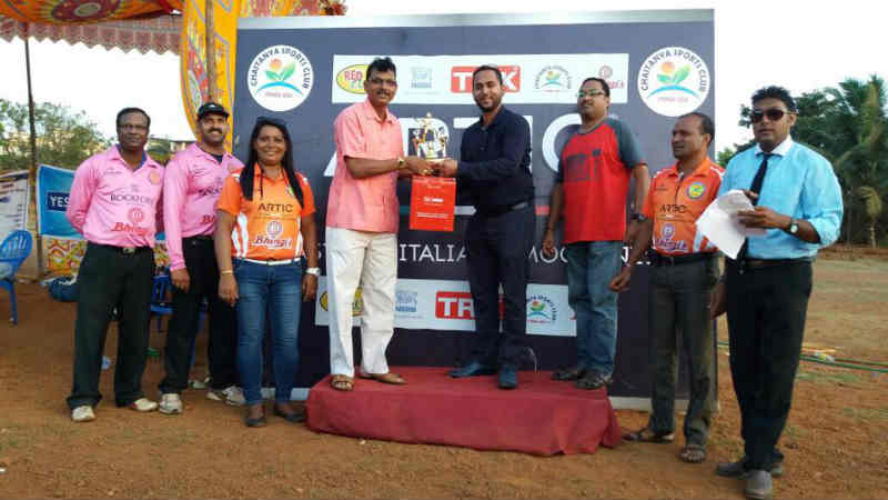 Chief Guest for Chaitanya Sports Cricket Club Held on 22nd May 2016.