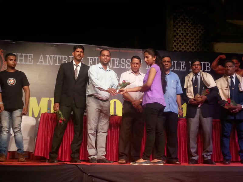 One of the Chief Guest For MR. GOA, Bodybuilding Championship Held in Ponda, Goa on 7th May 2016.