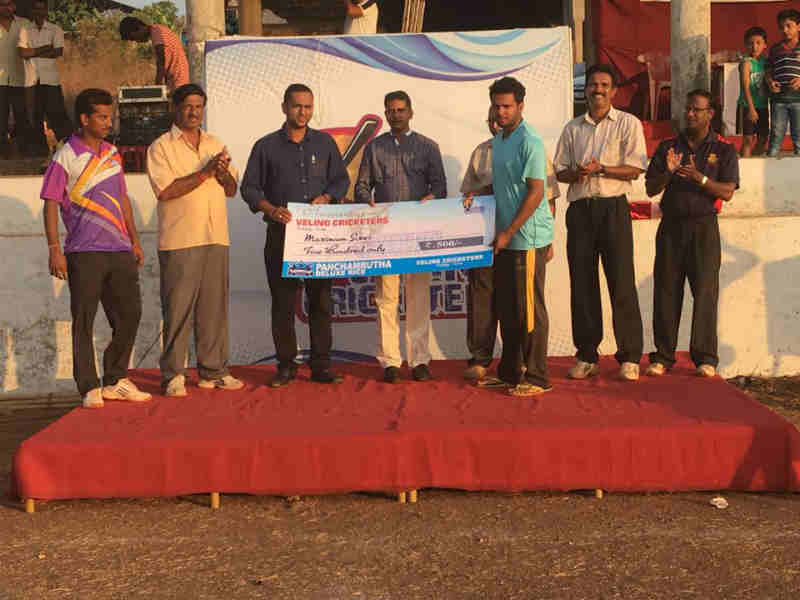 Chief Guest for Veiling Cricketers Held on 8th May 2016.